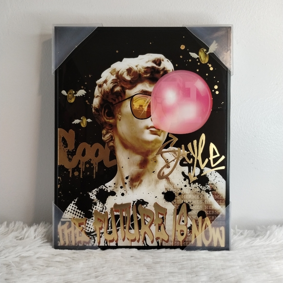 Other - David Statue Lux Bubblegum Graffiti Wall Art